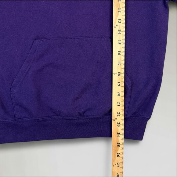 Vintage Champion Eco Furman University Hoodie Sweatshirt Purple Size Small - Picture 6 of 7